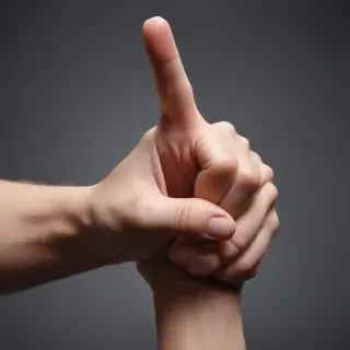 finger pointing at you
