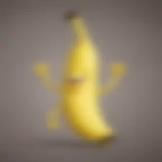 cartoon banana