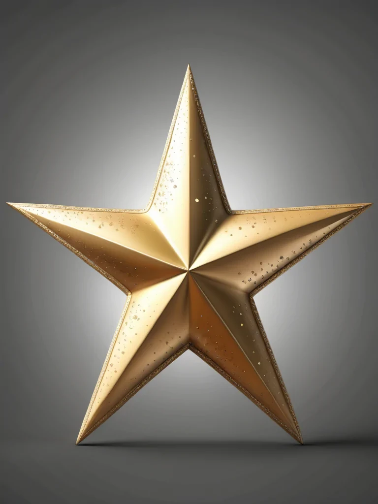 golden star png