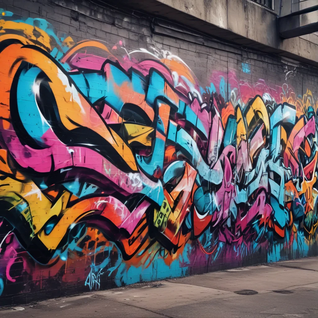 graffiti art background