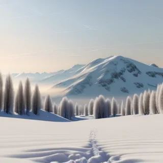 snow transparent