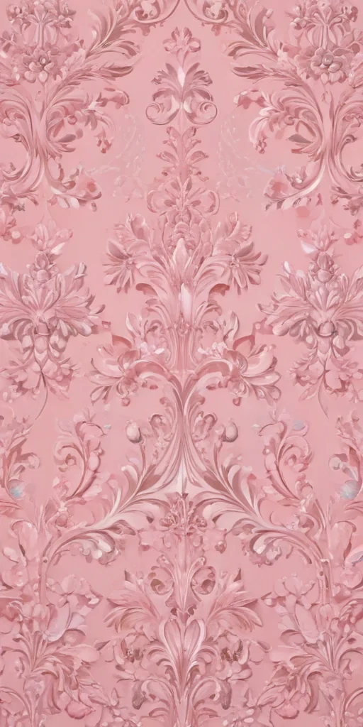 Pink Decorative Patterns Elegant Floral Patterns in Soft Pink Tones for Decorative Design ...