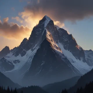 mountain silhouette