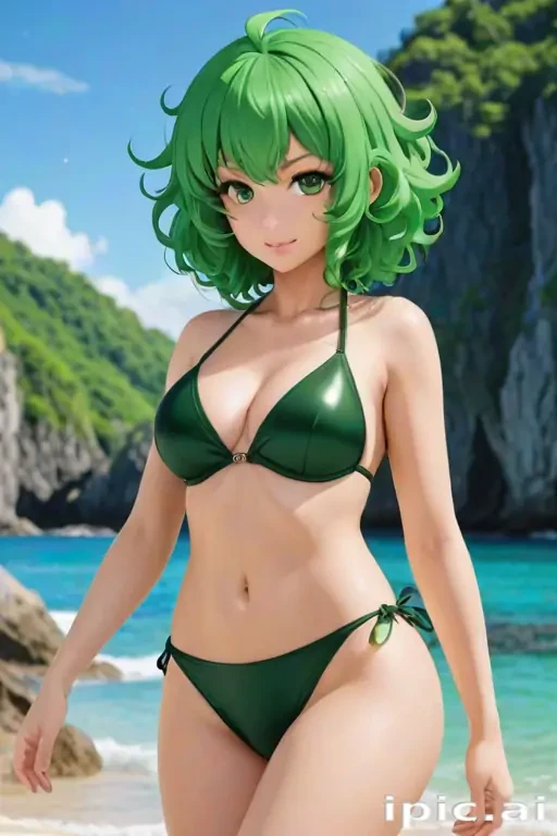 tatsumaki en bikini