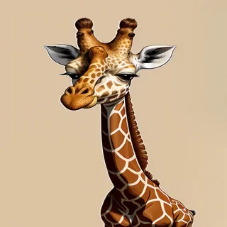 cartoon giraffe