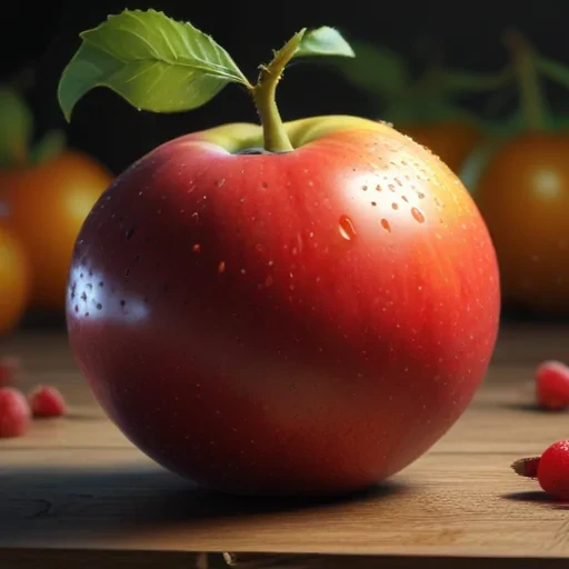 cartoon fruit