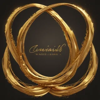 gold lines png