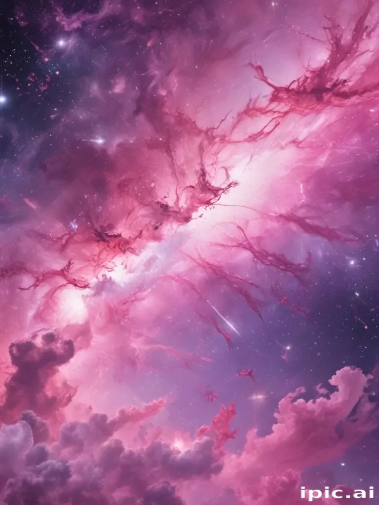 pink galaxy wallpaper