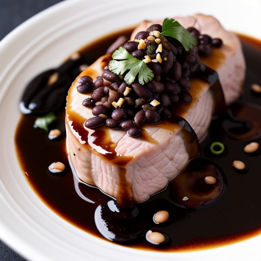 pork with black bean sauce