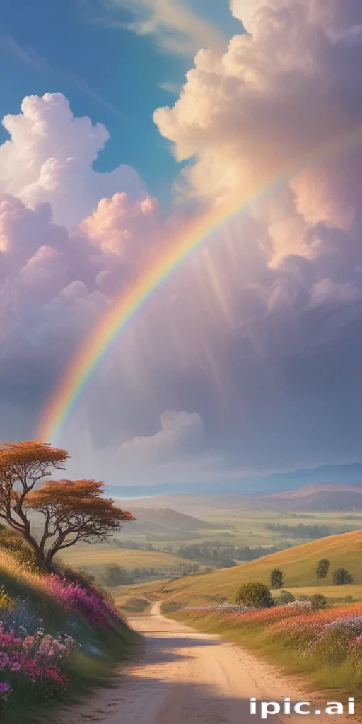 rainbow pastel wallpaper