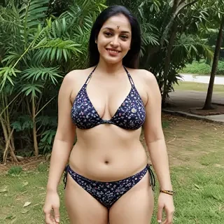 indian aunty bikini