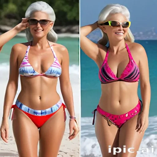 hot granny bikini