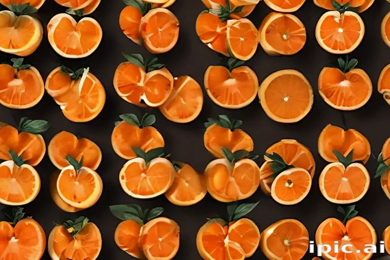 aesthetic orange background