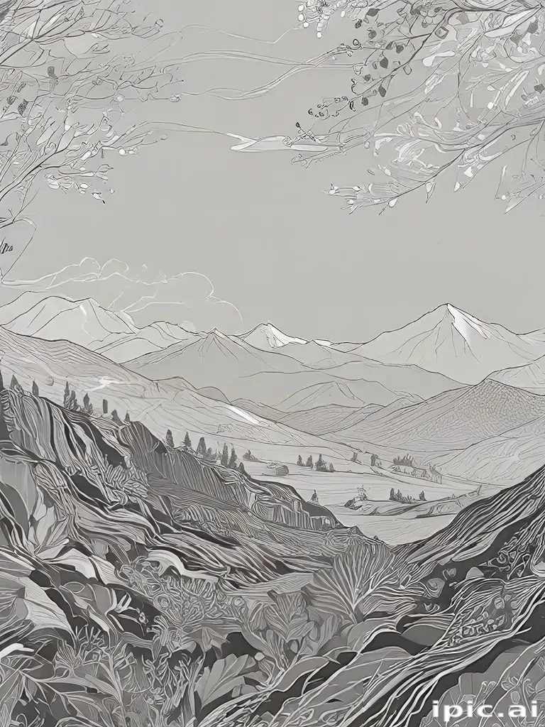 line art background