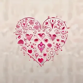 wallpaper cute heart