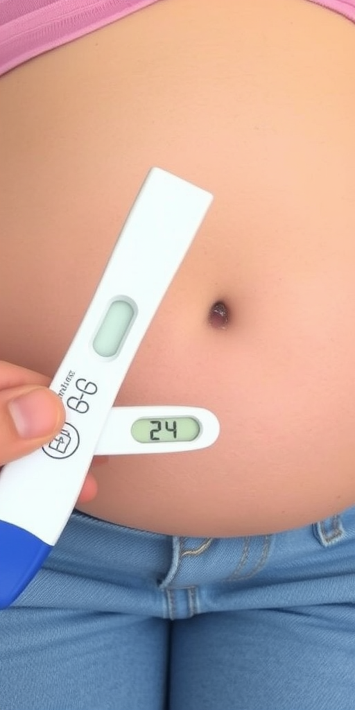 positive pregnancy test images
