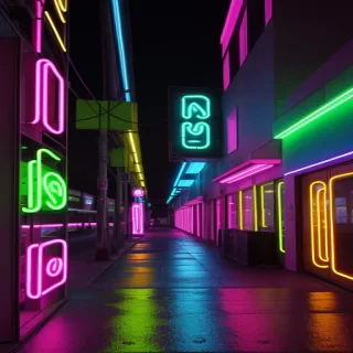 neon colors