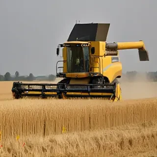 combine harvester