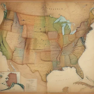 map of usa