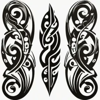 tribal tattoo png