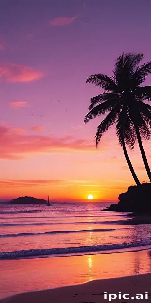 aesthetic wallpaper sunset