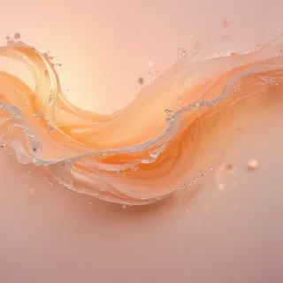light peach background