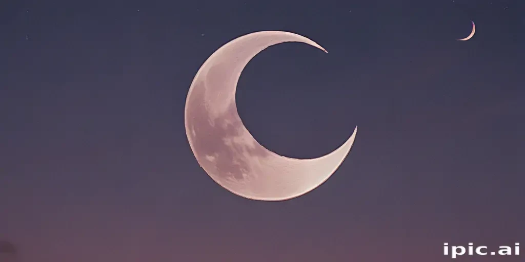aesthetic crescent moon
