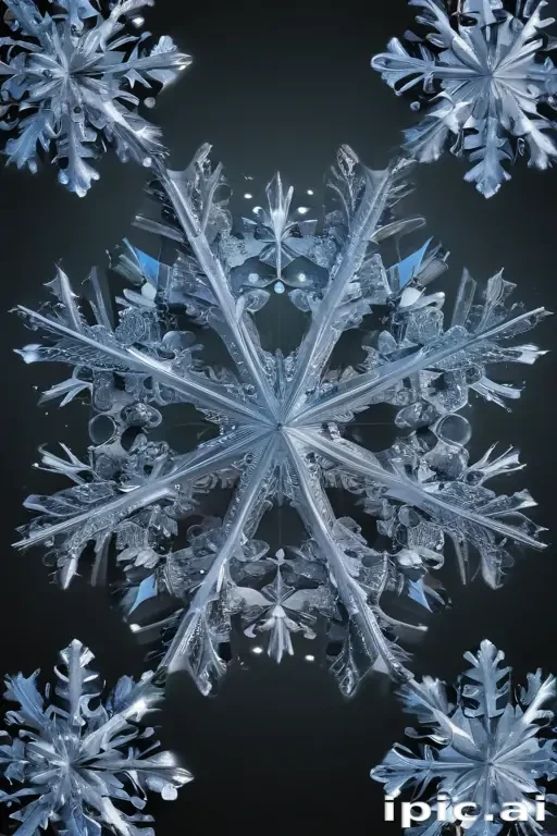 transparent snowflakes png