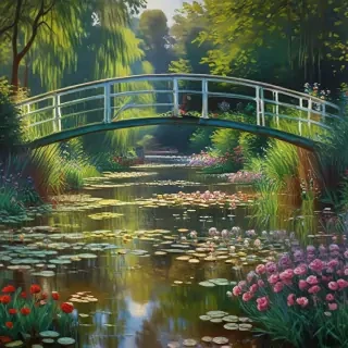 monet paintings wallpaper