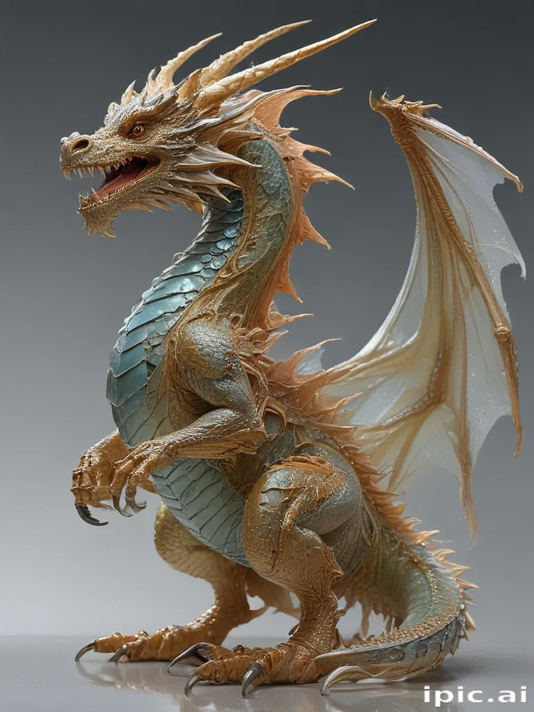 transparent dragon