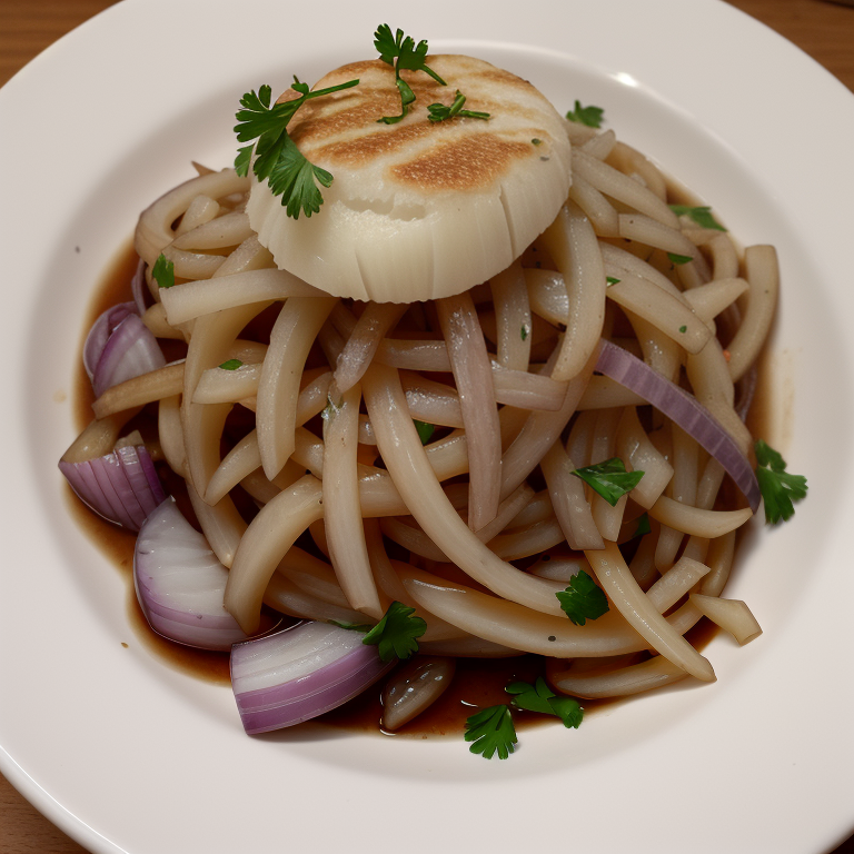 entree often served with onions