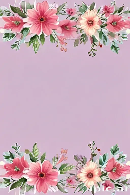 clipart borders flowers