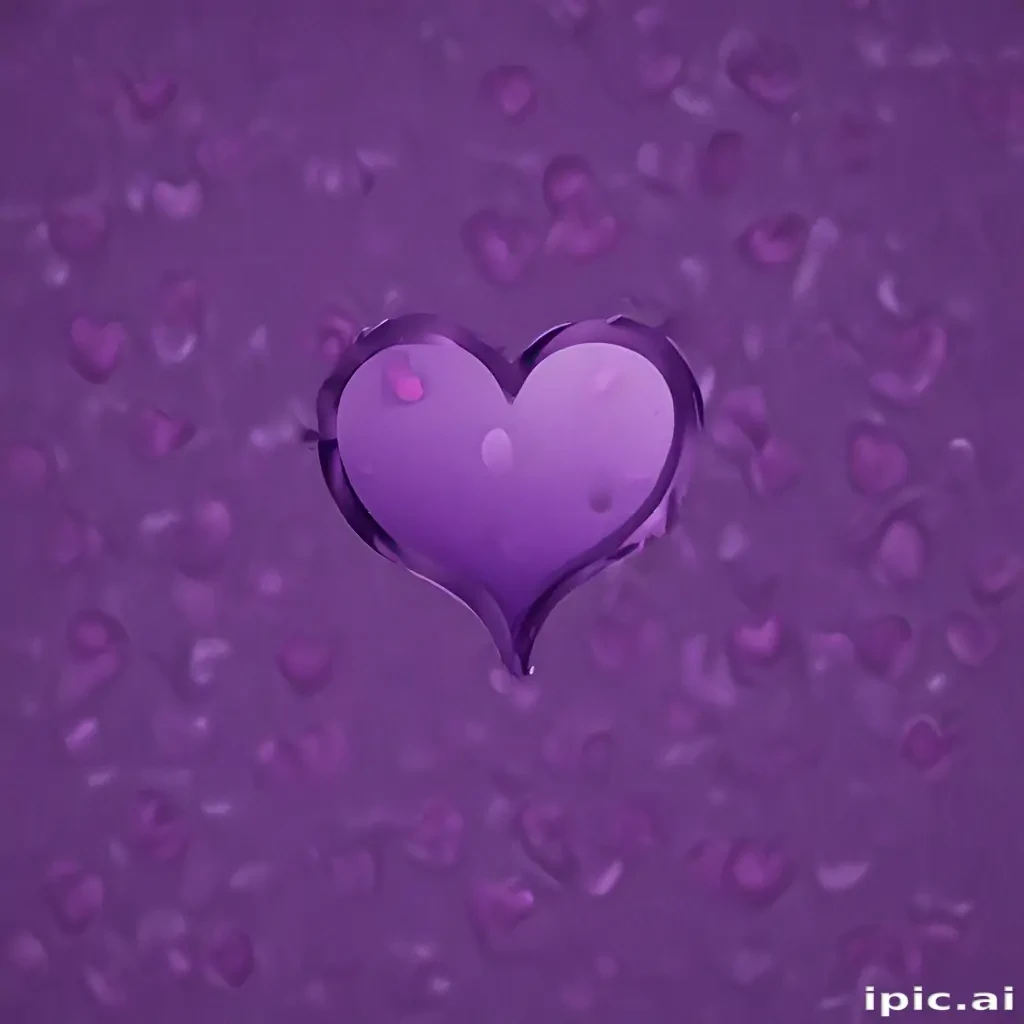 wallpaper purple heart