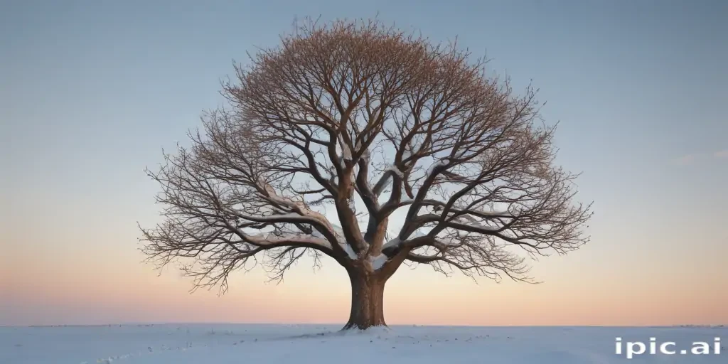 winter tree png