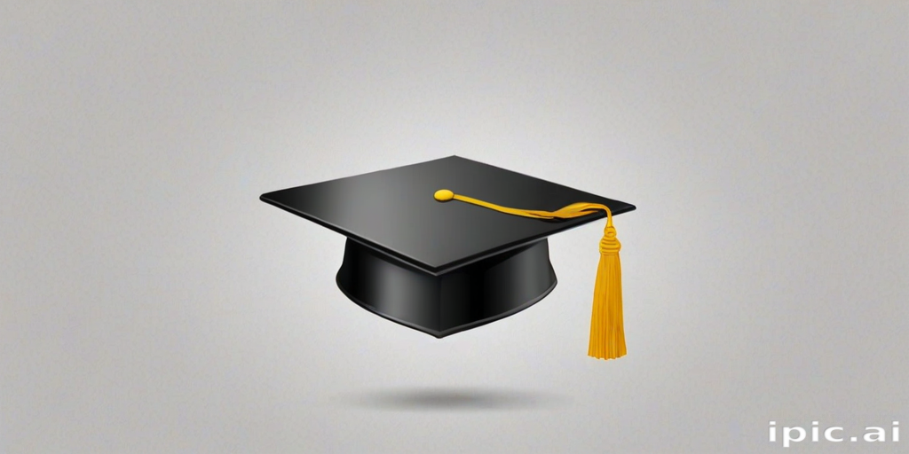 graduation cap transparent background