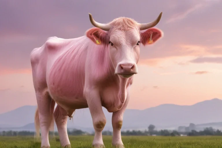pink cow wallpaper