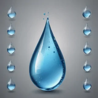 water droplet clip art