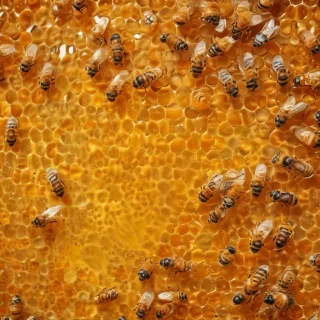 honey background