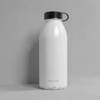 water bottle mockup