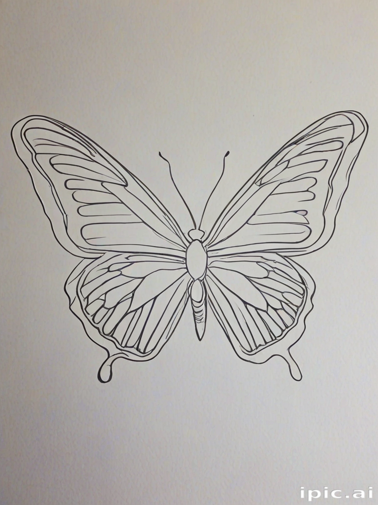 butterfly outline