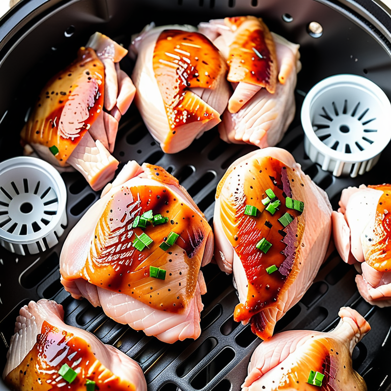 frozen boneless skinless chicken thighs in air fryer