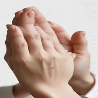 praying hands transparent background