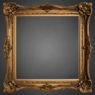 fancy picture frame png