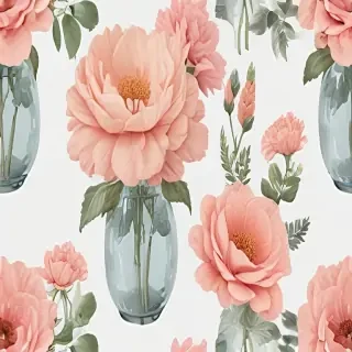 aesthetic flowers transparent