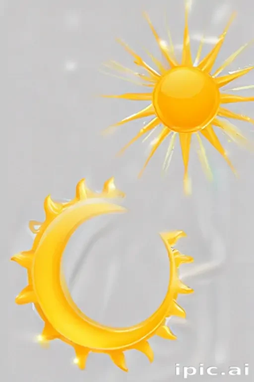 transparent background sun clipart
