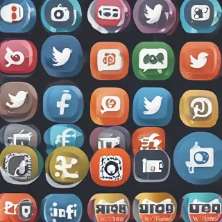 social media icons