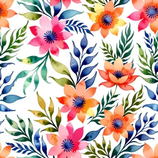 background watercolor flower