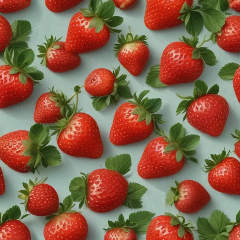 strawberry wallpaper aesthetic