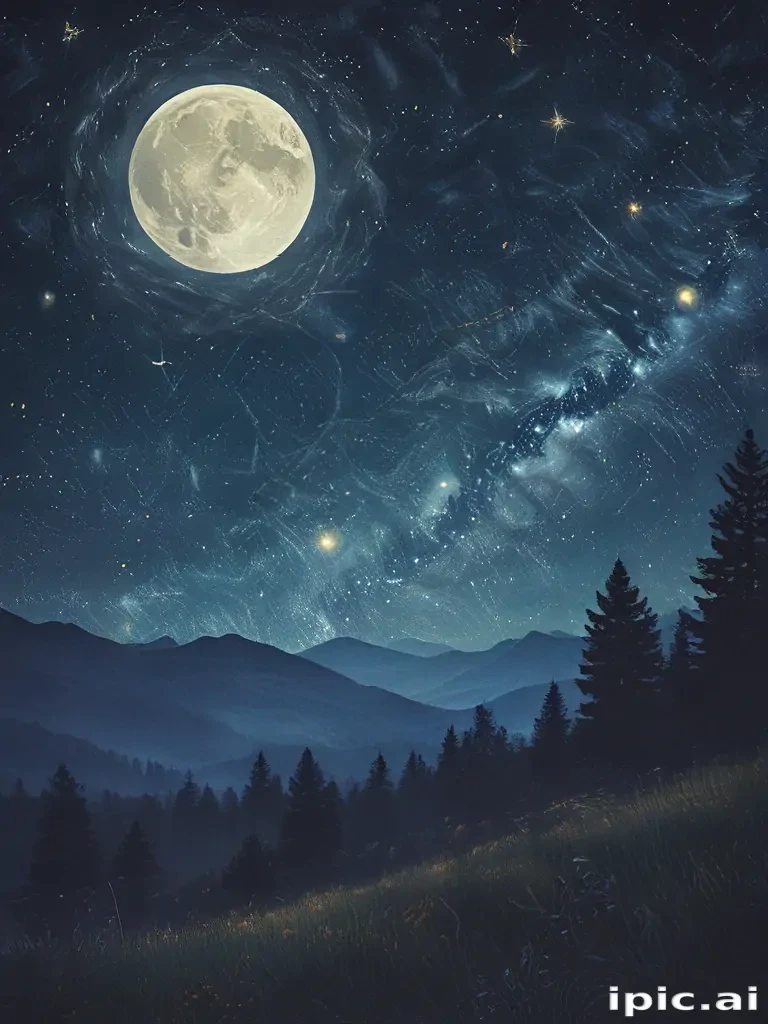 starry night png