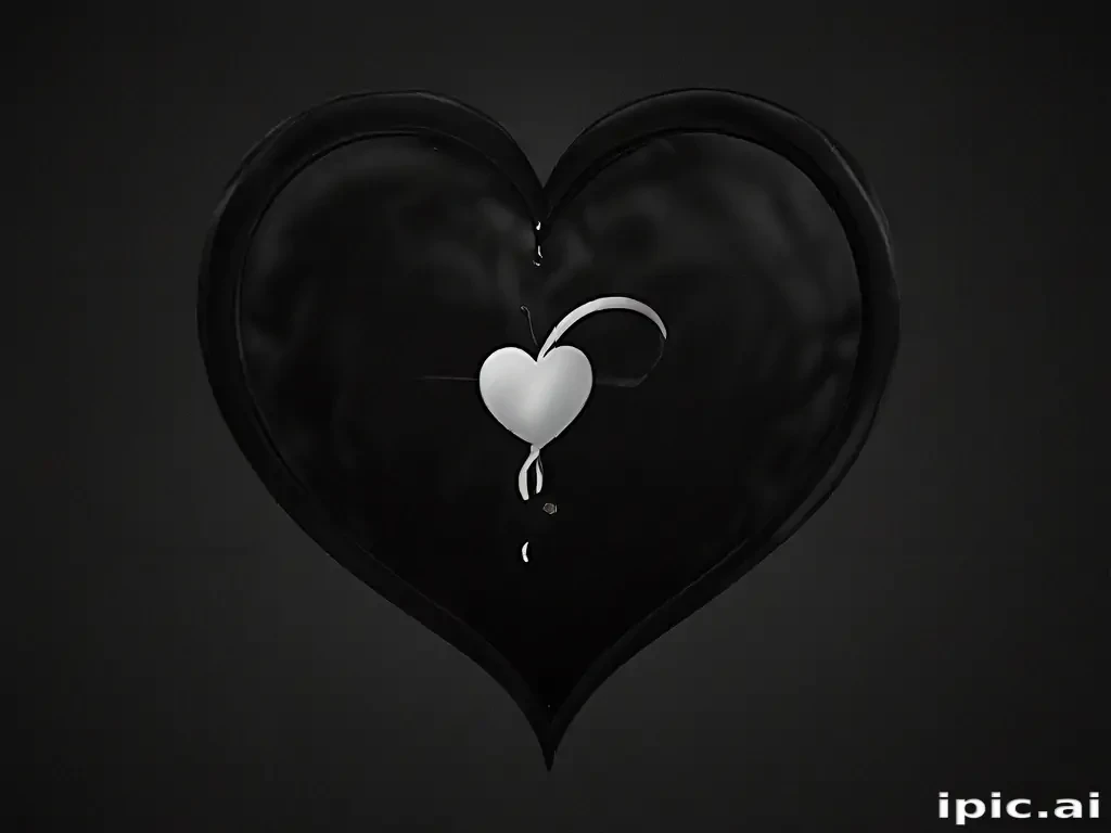 image black heart
